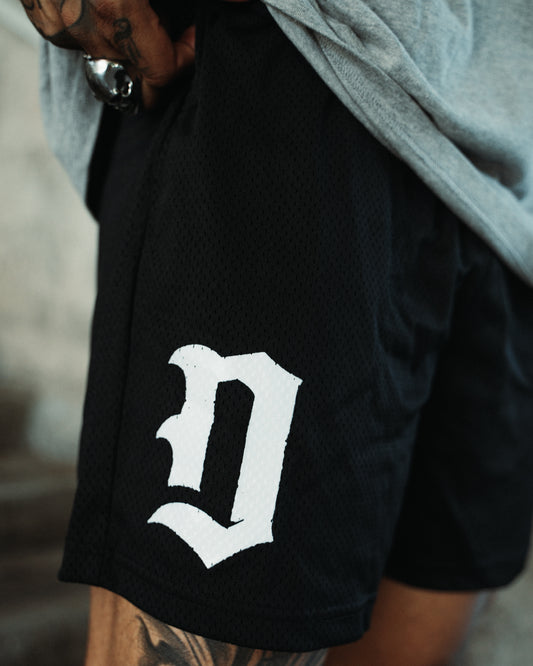 "Dagger D" Duesday Mesh Shorts